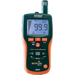Extech MO297 Pinless Moisture Psychrometer with Infrared Thermometer