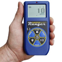 SE International Radiation Alert Ranger Handheld Geiger Counter In Hand