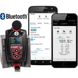 TSI Quest Edge 4 Plus Personal Noise Dosimeter with Bluetooth Connectivity