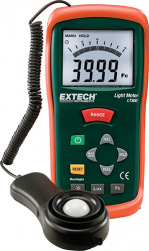 Extech LT300 Light Meter w/ NIST Traceable Calibration Certificate