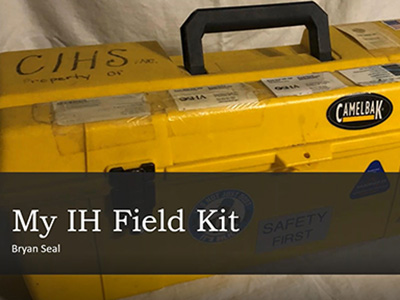 Webinar - Importance of a Basic IH Field Kit